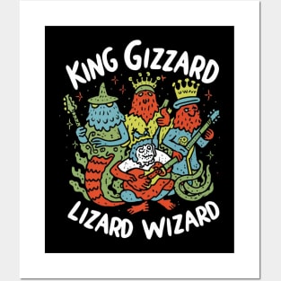 King Gizzard & The Lizard Wizard - Fan made design Posters and Art